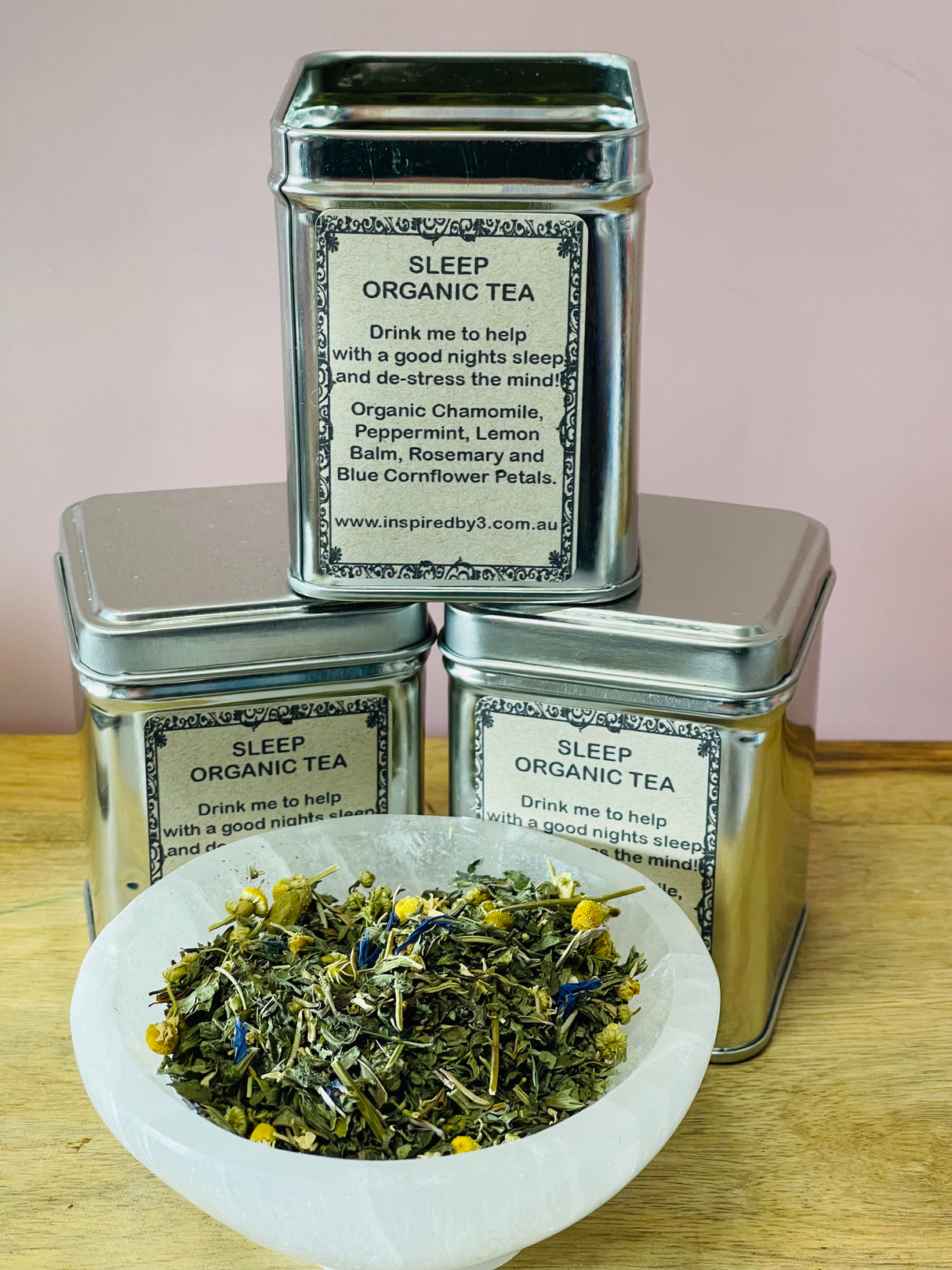 Sleep Organic Tea Blend - Sleep. Digestion. Peace. Healing.