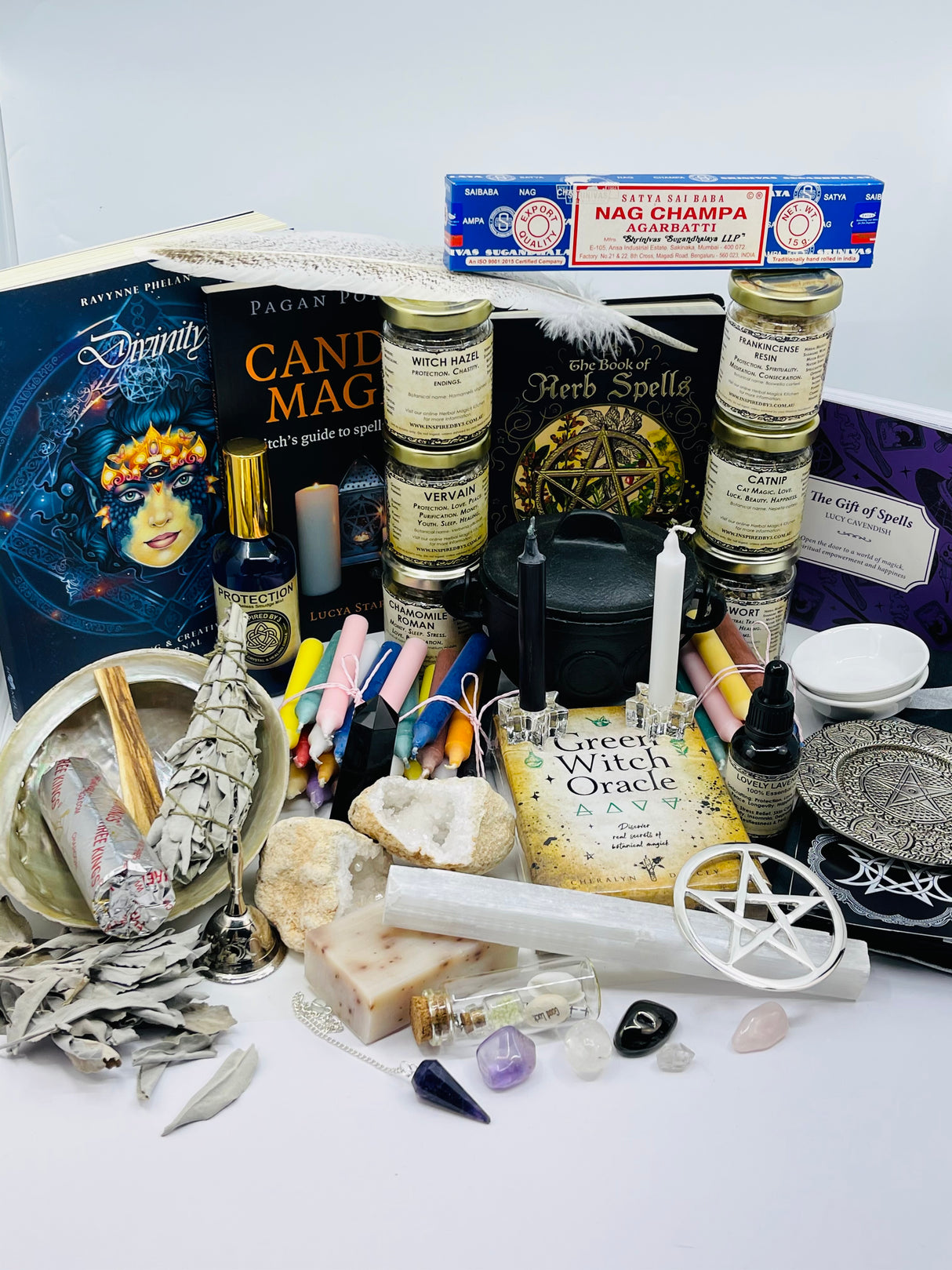 Witches Altar Beginner Box – 72 Magical Items for Your Sacred Space (Free Shipping)