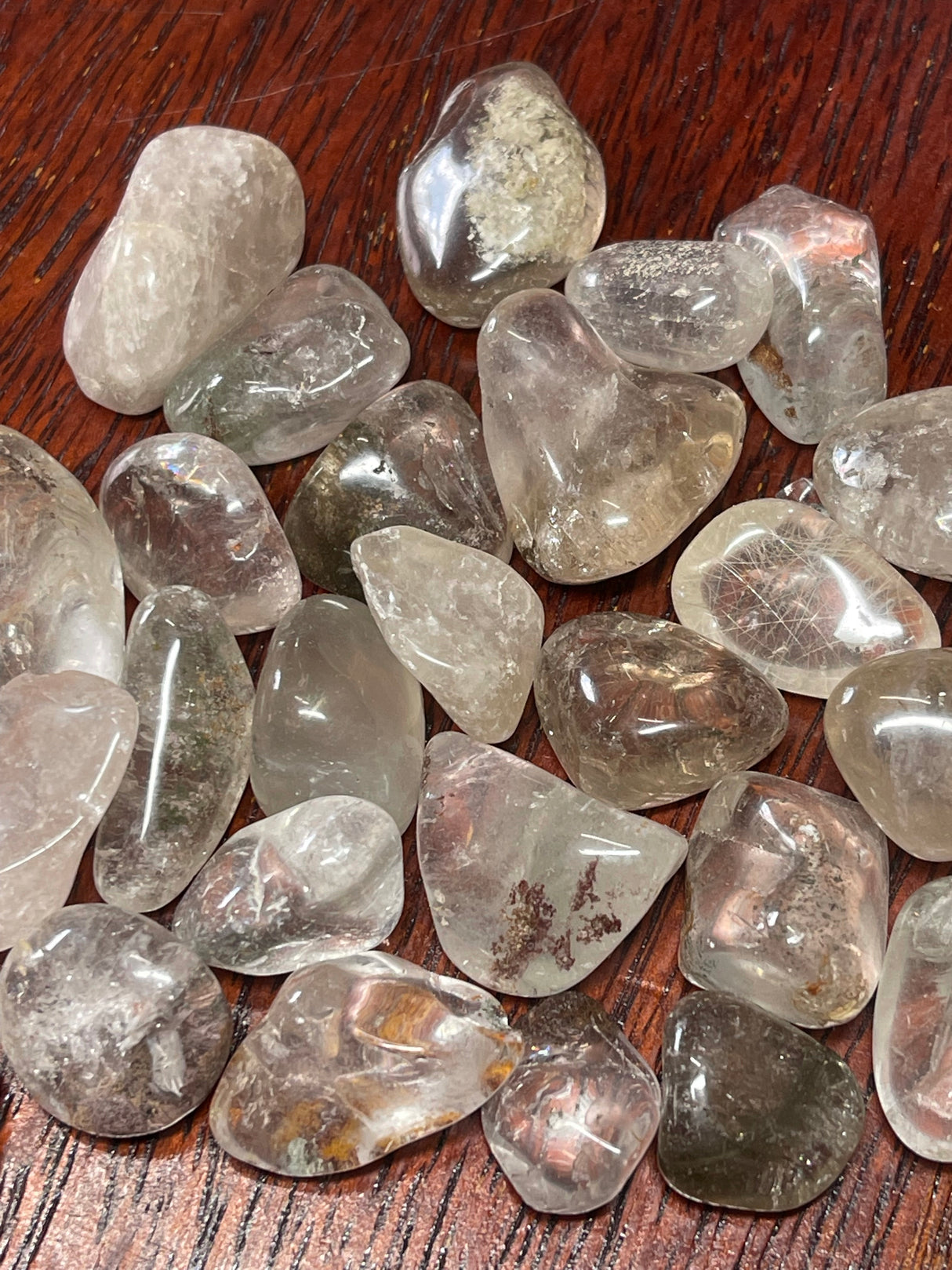 Lodolite Tumbled Stone – Stone of Dreams, Manifestation & Higher Vision