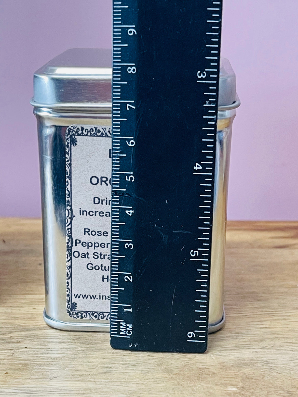 Energy Organic Tea Blend - Caffeine Free. Healing Strength. Meditation.