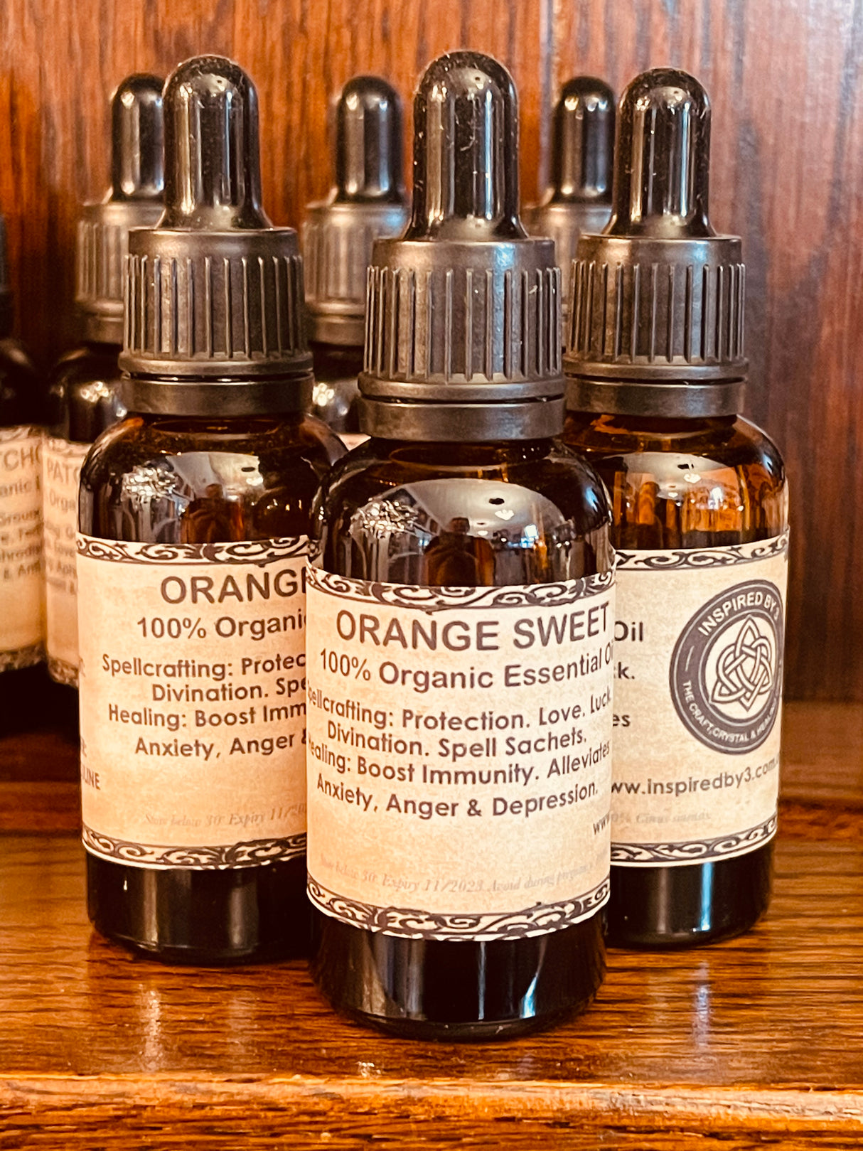 orange sweet organic oil