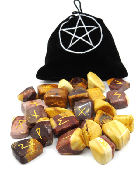 Runes Crystal & Wooden