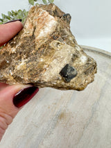 Magnetite Crystals on Kaolinite Matrix – 166g | Radium Hill, South Australia