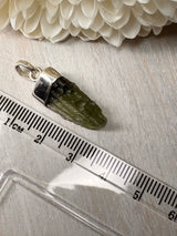 Moldavite Silver Pendant #9 2.12g- Transformation & Protection