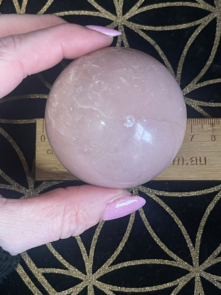 Pink Opal Sphere 300g #3 - Emotional Healing