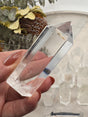Clear Quartz 6-Sided Points 7–7.5 cm × 2.5–3 cm – clear crystal towers symbolising clarity, healing and amplified energy, intuitively selected by Inspired By 3 Australia.