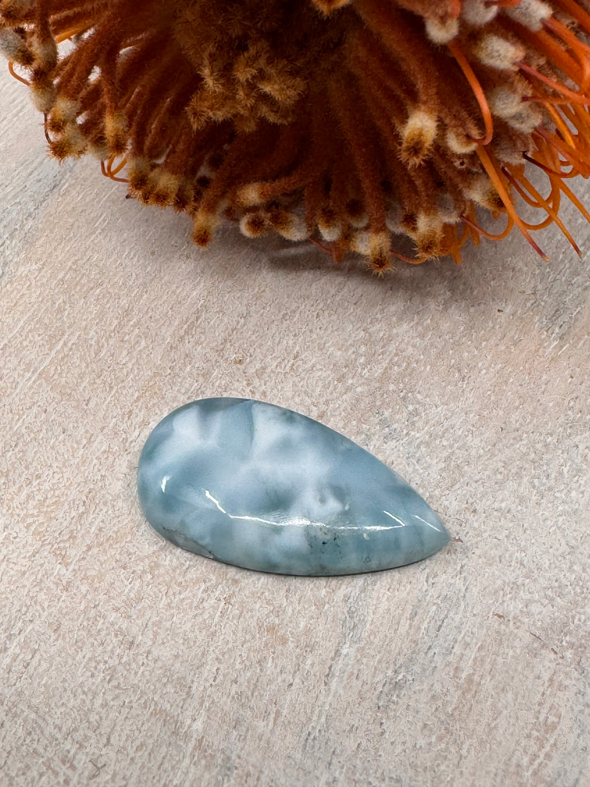 Larimar Cabochon | Ocean Blue Crystals for Jewellery & Craft