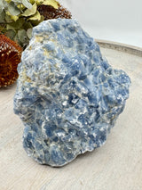 Blue Calcite Natural Chunk 857g – Stone of Calm, Communication & Gentle Healing