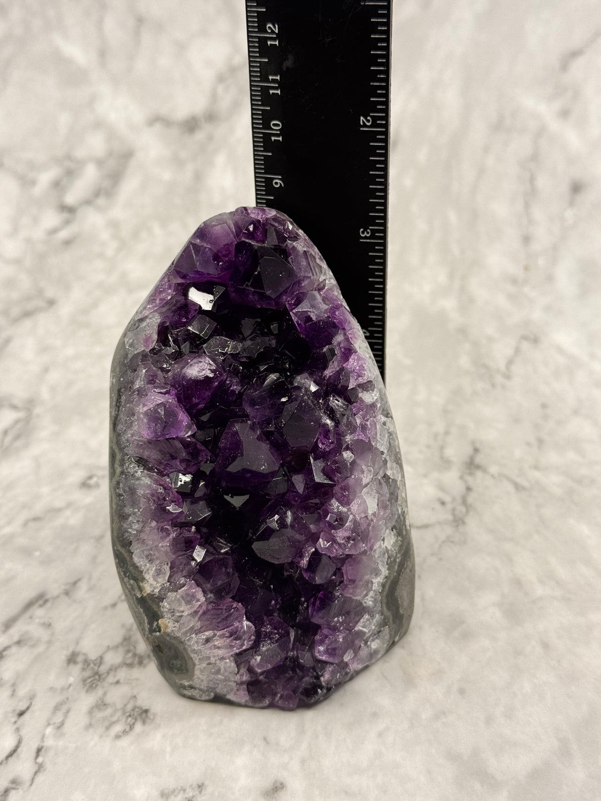 Amethyst Cluster 537g “I trust my intuition and allow it to guide me each day”