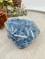 Blue Calcite Natural Chunk with Polished Face #1 – Stone of Calm, Clarity & Emotional Healing