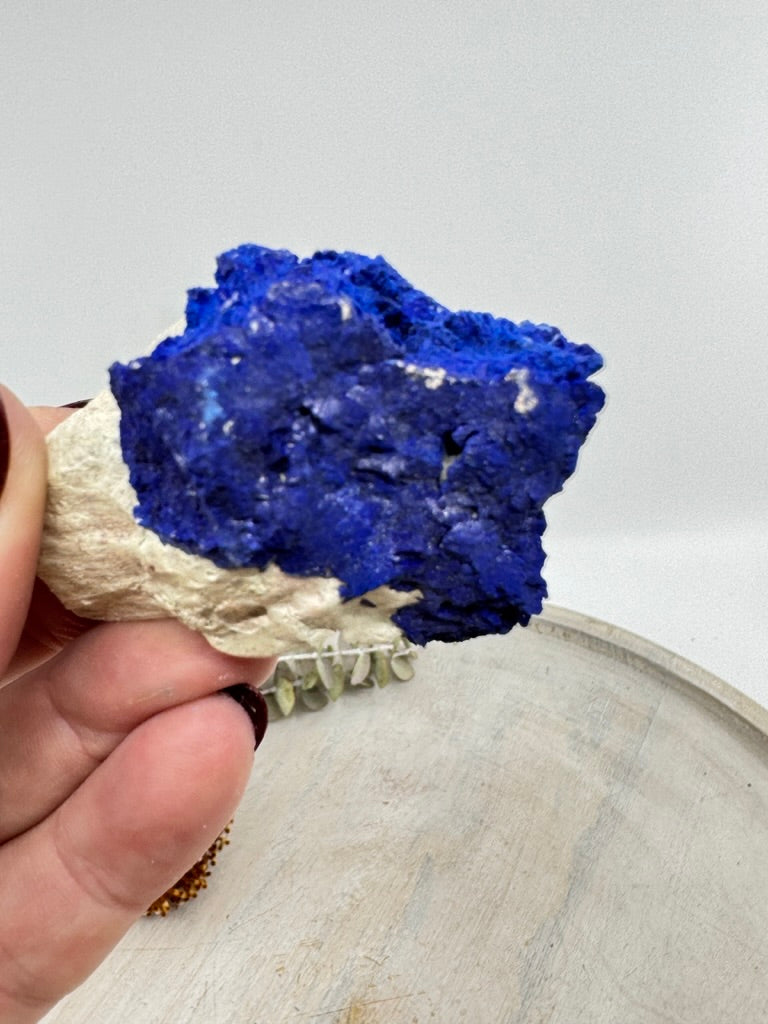 Azurite Sun – 72g – Rare Australian Mineral for Intuition & Transformation