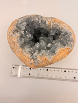 Celestite Heart 3.42kg– Vessel of Divine Peace and Love