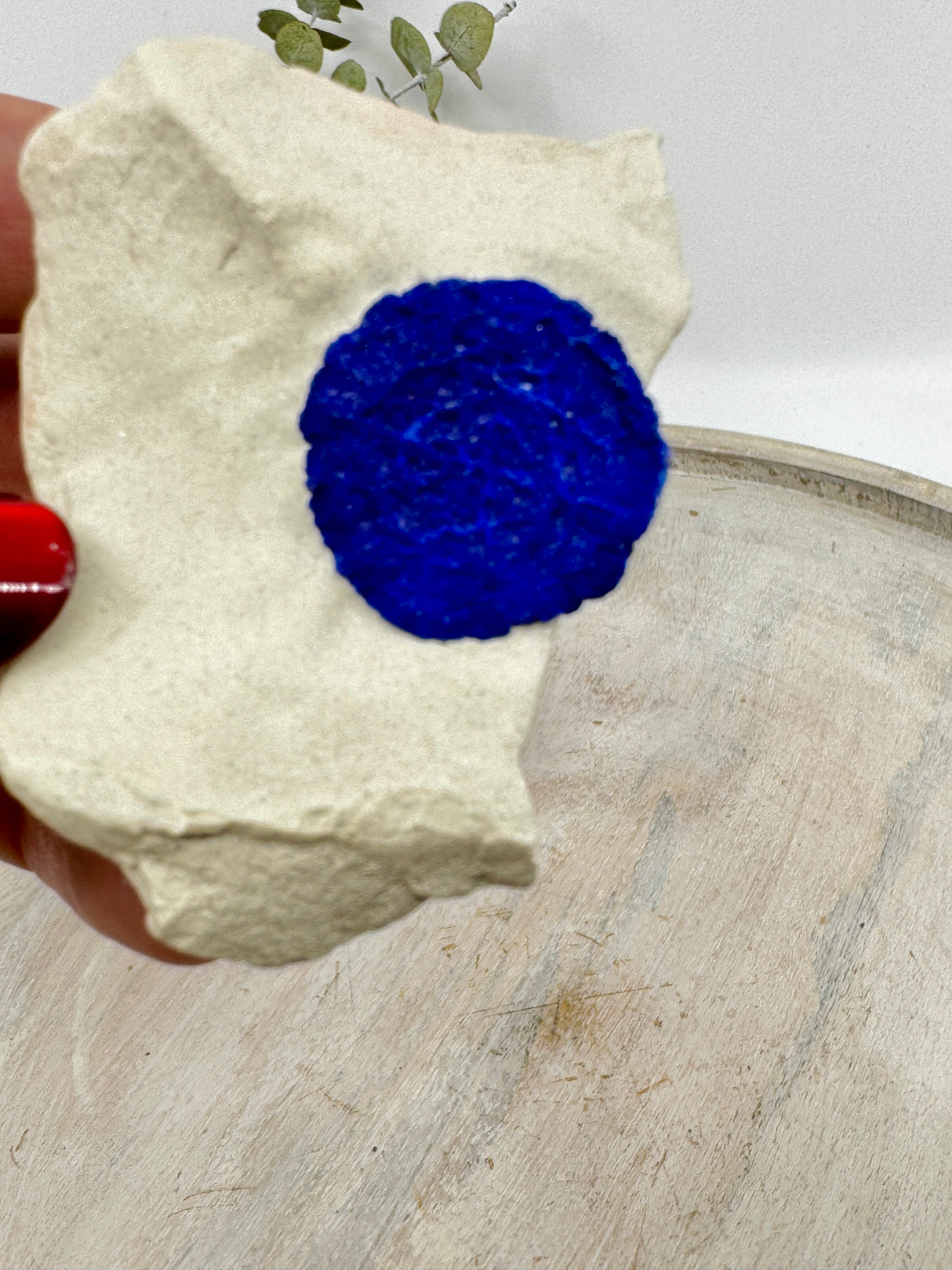 Azurite Sun #4 – 72g (7x5x3cm) – Rare Australian Mineral for Psychic Vision & Transformation