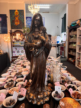 Large Mother Mary Holding Jesus Statue – Love & Compassion