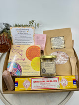 Circles of Healing Gift Box – Oracle, Pink Opal Tower, Bath Ritual & Spiritual Healing Incense