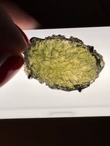 Moldavite Silver Pendant #18 5.72g- Transformation & Protection