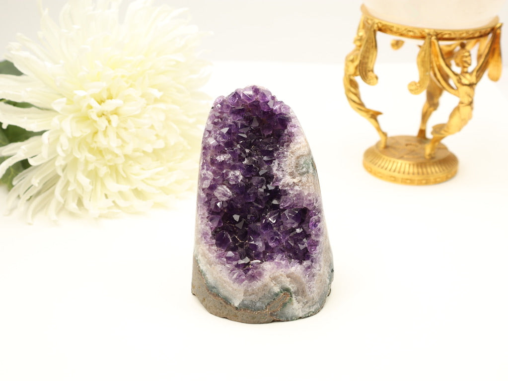 Amethyst Cluster with Natural Banding | 13cm | 777g | Protection & Spiritual Depth