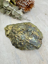 Chalcopyrite (Peacock Ore) Natural Chunk 421g (11cm) – Stone of Joy, Abundance & Transformation