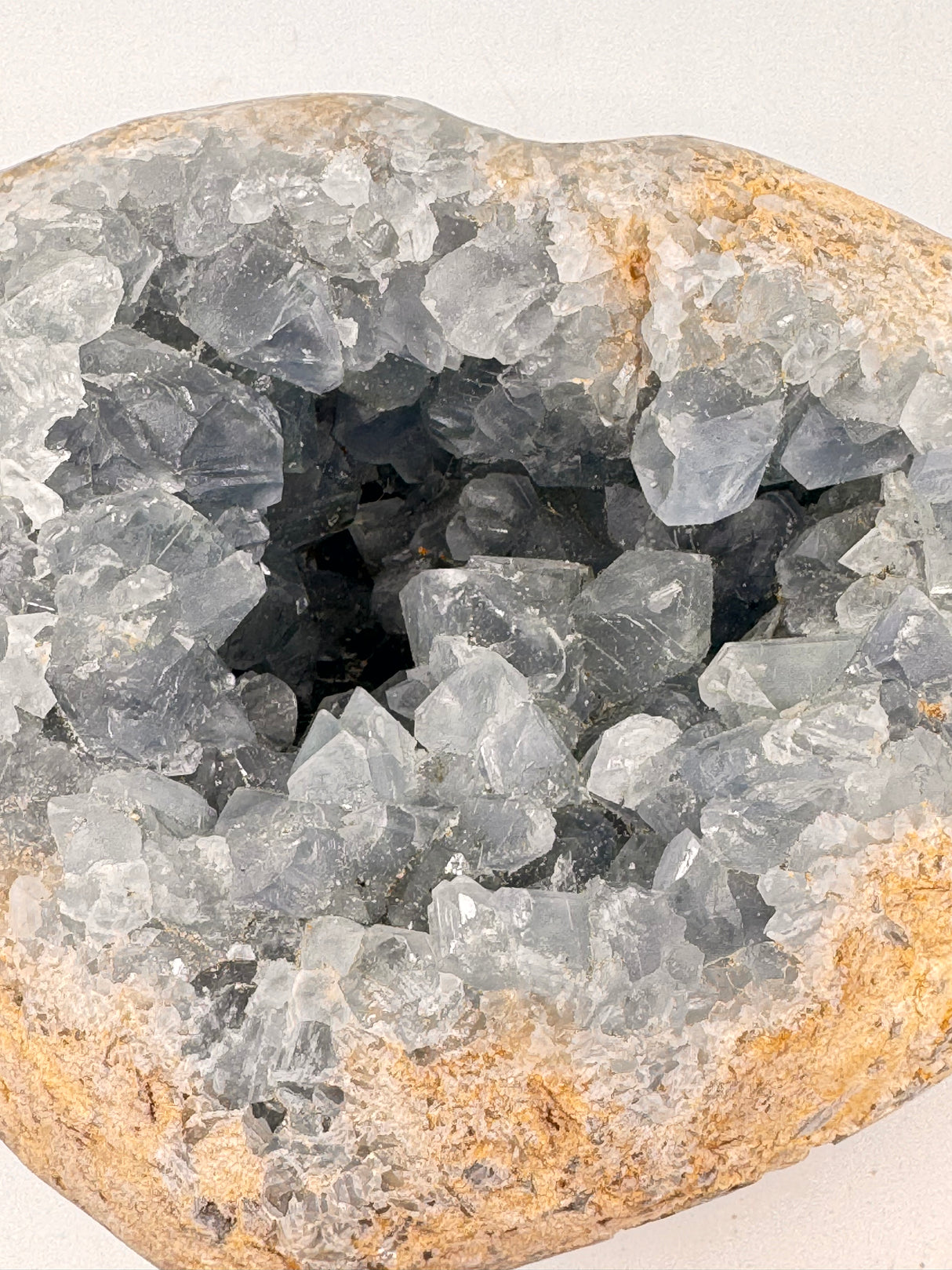 Celestite Heart 3.42kg– Vessel of Divine Peace and Love