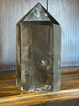 Smoky Quartz Generator #5 807g - “My spirit is deeply grounded in the present moment”.