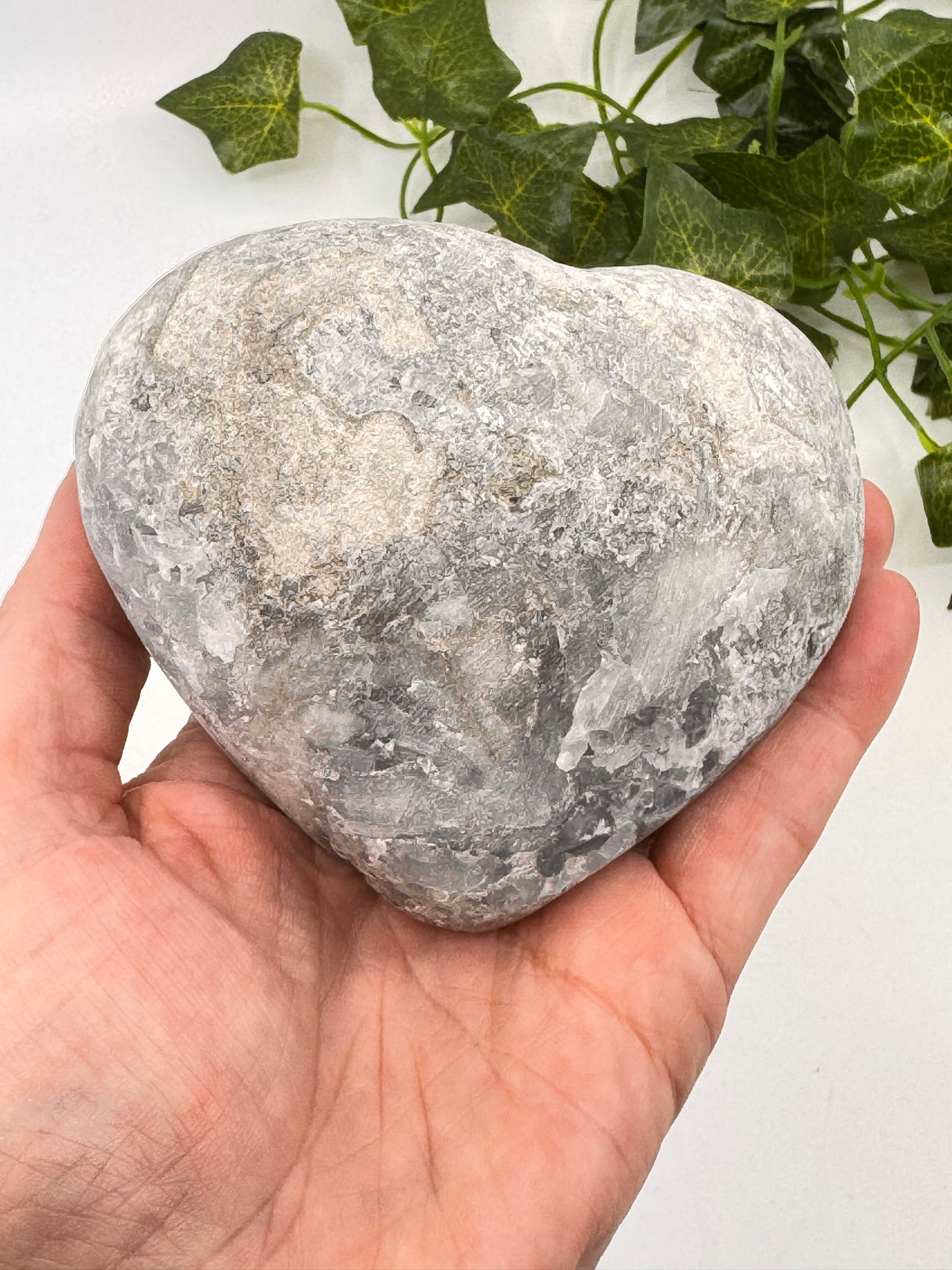 Celestite Heart 951g– Vessel of Divine Peace and Love