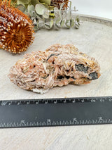 Barite Flower with Cerussite & Galena 424g (11x7cm) – Stone of Grounding, Insight & Angelic Connection
