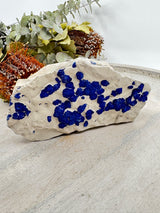 Azurite Sun – Rare Australian Mineral for Intuition & Transformation | Malbunka Copper Mine, NT