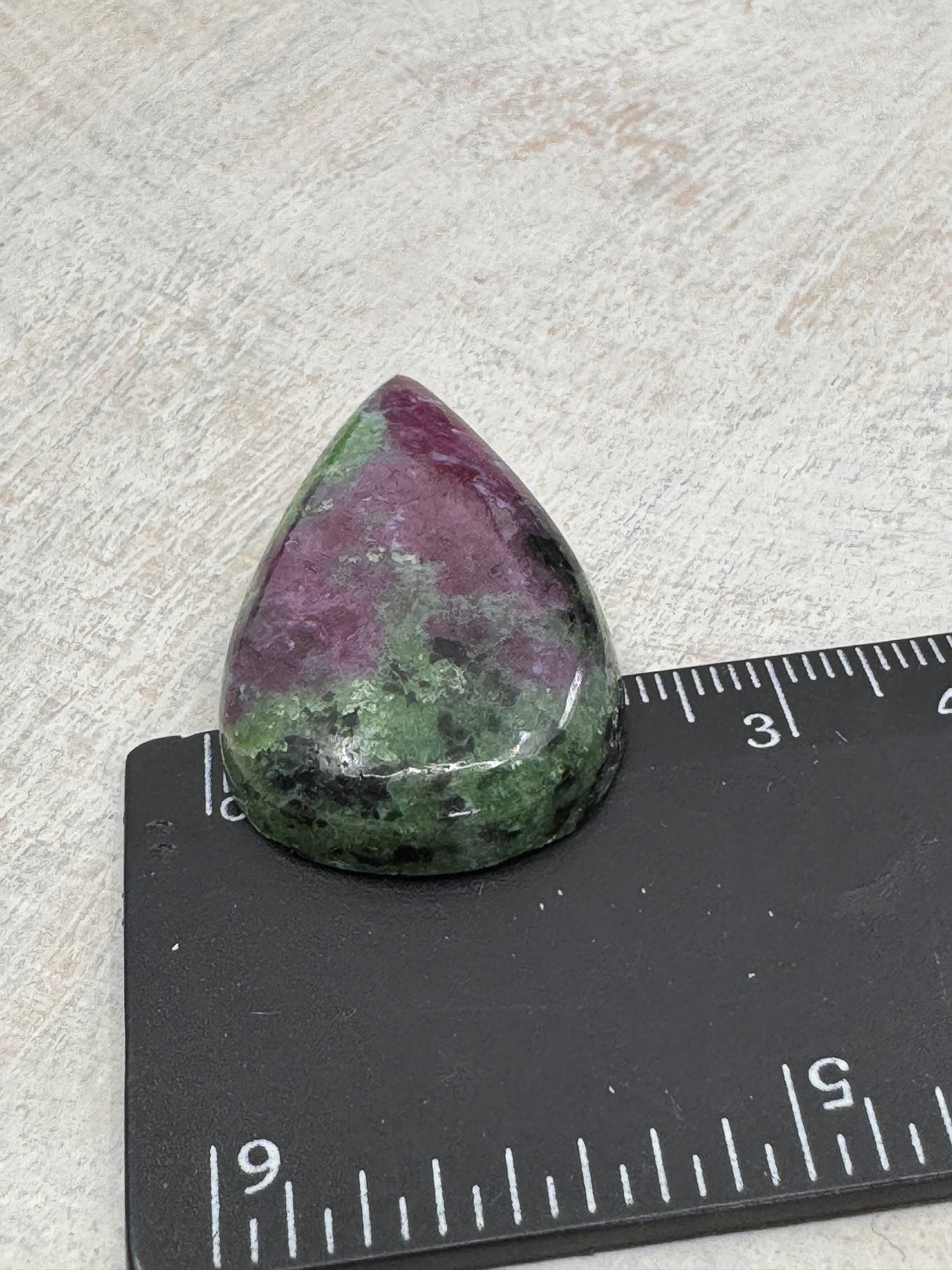 Ruby Zoisite Cabochon| Jewellery & Healing Stone of Vitality
