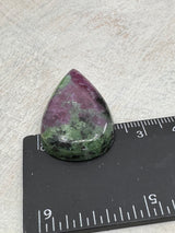 Ruby Zoisite Cabochon| Jewellery & Healing Stone of Vitality