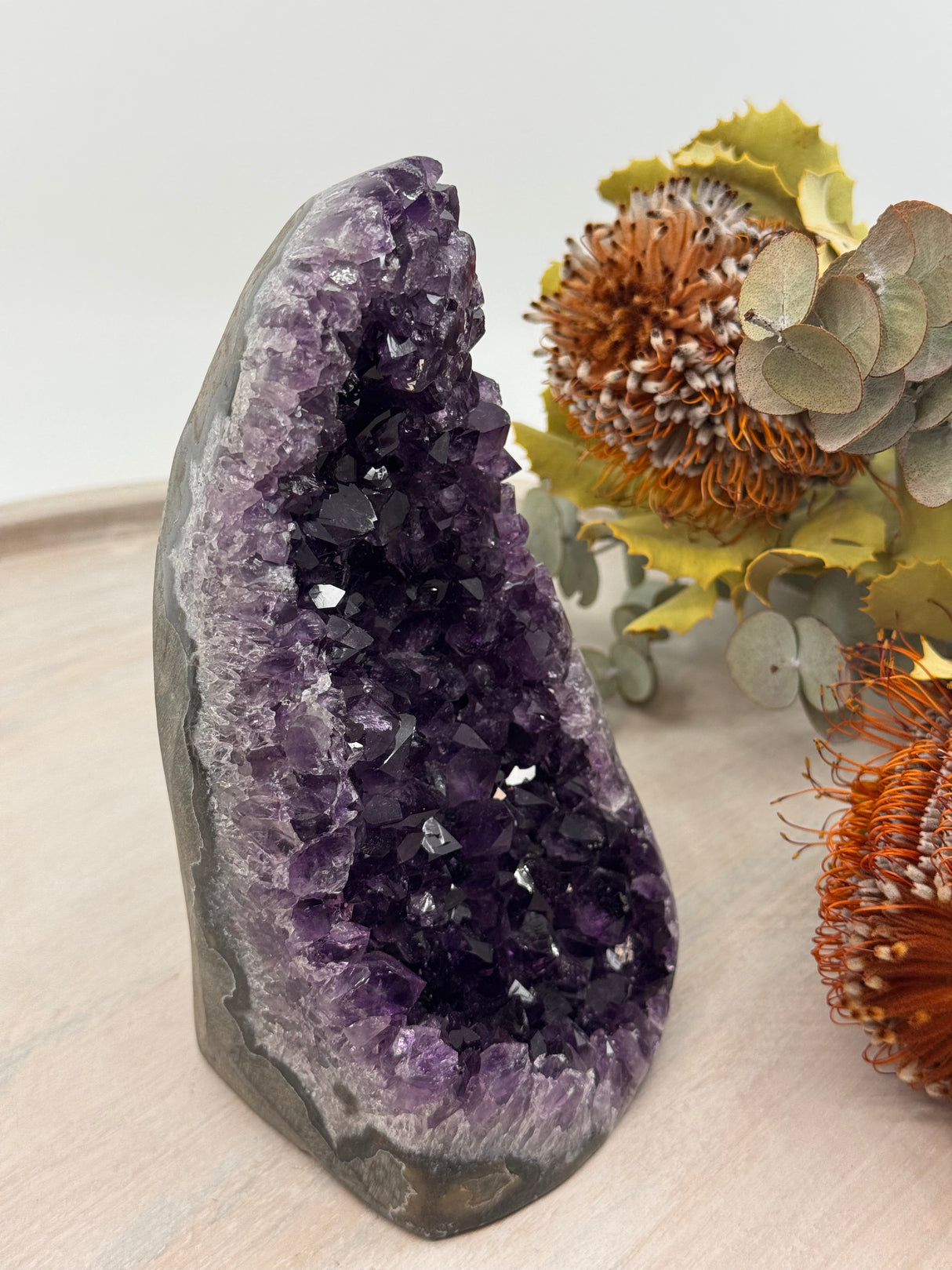 Amethyst Sparkly Cluster | Healing Crystal of Peace & Protection | 1.055Kilo