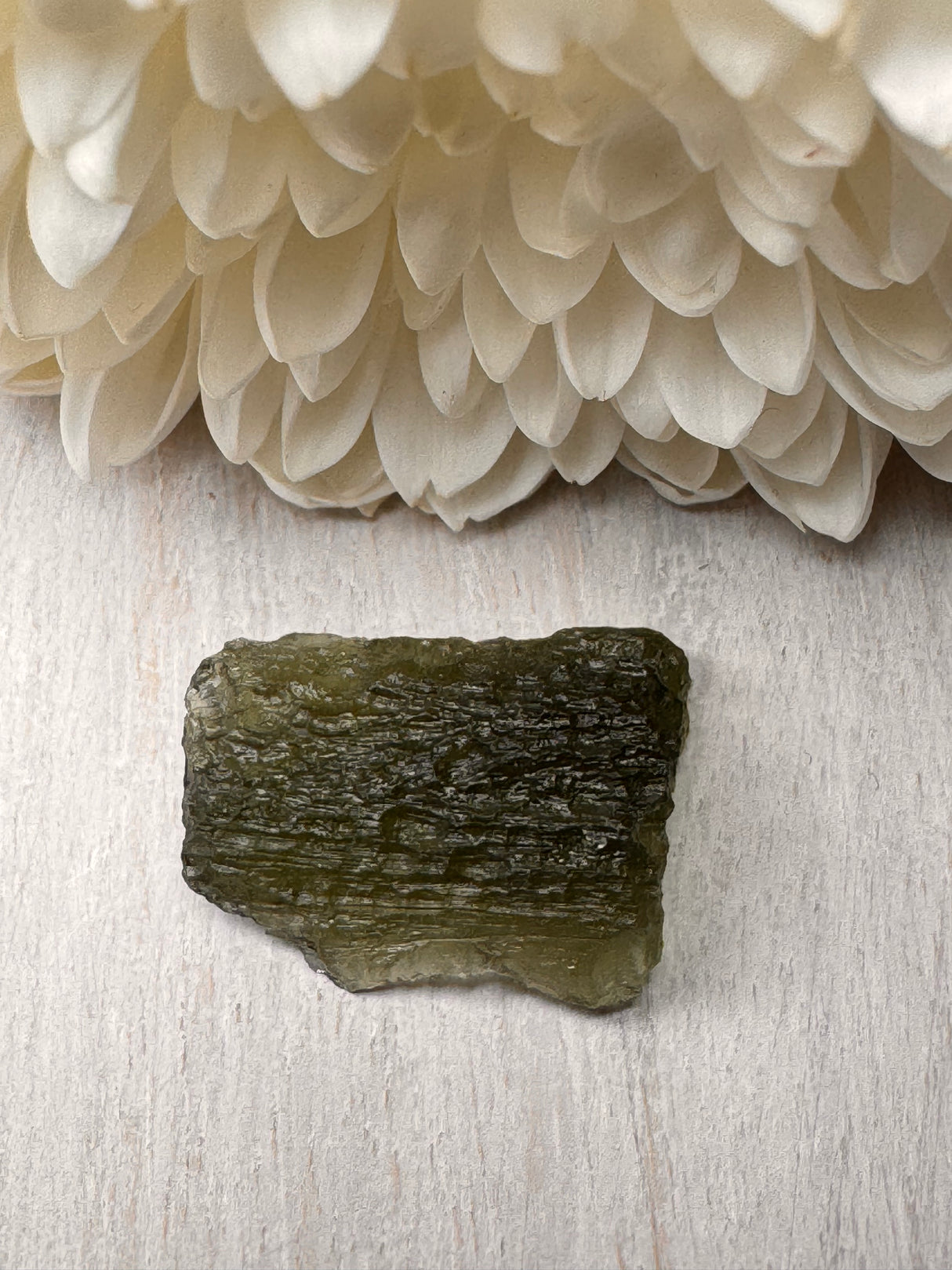 Moldavite Specimen #10 3.10g- Transformation & Protection