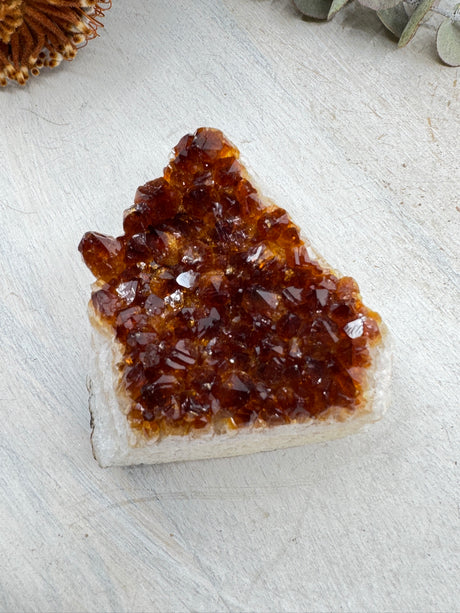 Citrine cluster #9 – golden crystal for empowerment, positivity and abundance – Inspired By 3 Crystals Australia.