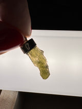 Moldavite Silver Pendant #8 1.60g- Transformation & Protection