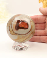 Polychrome Jasper Sphere |497g | 6cm | Grounding & Joy