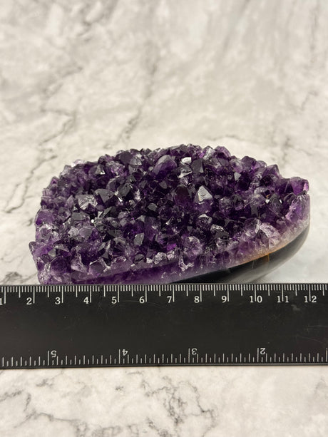 Amethyst Cluster 573g “I trust my intuition and allow it to guide me each day”