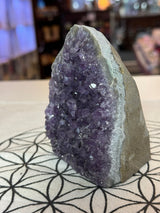 Amethyst Cluster 770g #35 -  “I trust my intuition and allow it to guide me each day”