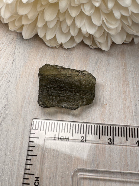 Moldavite Specimen #10 3.10g- Transformation & Protection