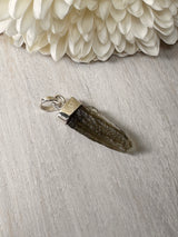 Moldavite Silver Pendant #3 1.66g- Transformation & Protection
