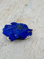 Azurite Sun specimen 14g 3.5x2.8x1.2cm – vivid cobalt-blue crystal on Kaolinite matrix from Malbunka Copper Mine NT – rare Australian mineral for insight and spiritual awakening – Inspired By 3 Crystals Australia.