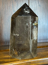 Smoky Quartz Generator #5 807g - “My spirit is deeply grounded in the present moment”.