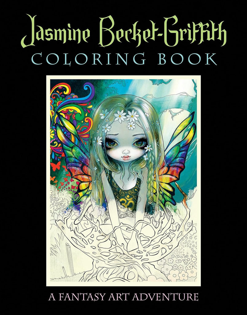 Jasmine Becket-Griffith Coloring Book A Fantasy Art Adventure Jasmine Becket-Griffith
