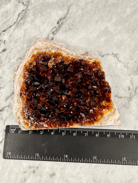 Citrine Cluster 456g - “I am successful in all areas of life”.