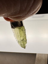 Moldavite Silver Pendant #9 2.12g- Transformation & Protection