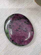 Ruby Zoisite Cabochon| Jewellery & Healing Stone of Vitality