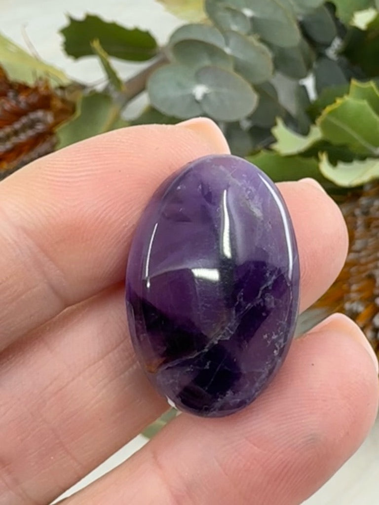 Amethyst Cabochon | Jewellery Making & Spiritual Healing Stone