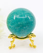 216g Amazonite crystal sphere 5.5cm blue green polished healing crystal with stand Inspired By 3 Australia