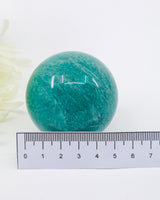 Amazonite Crystal Sphere 5.5cm – Calm, Truth & Communication
