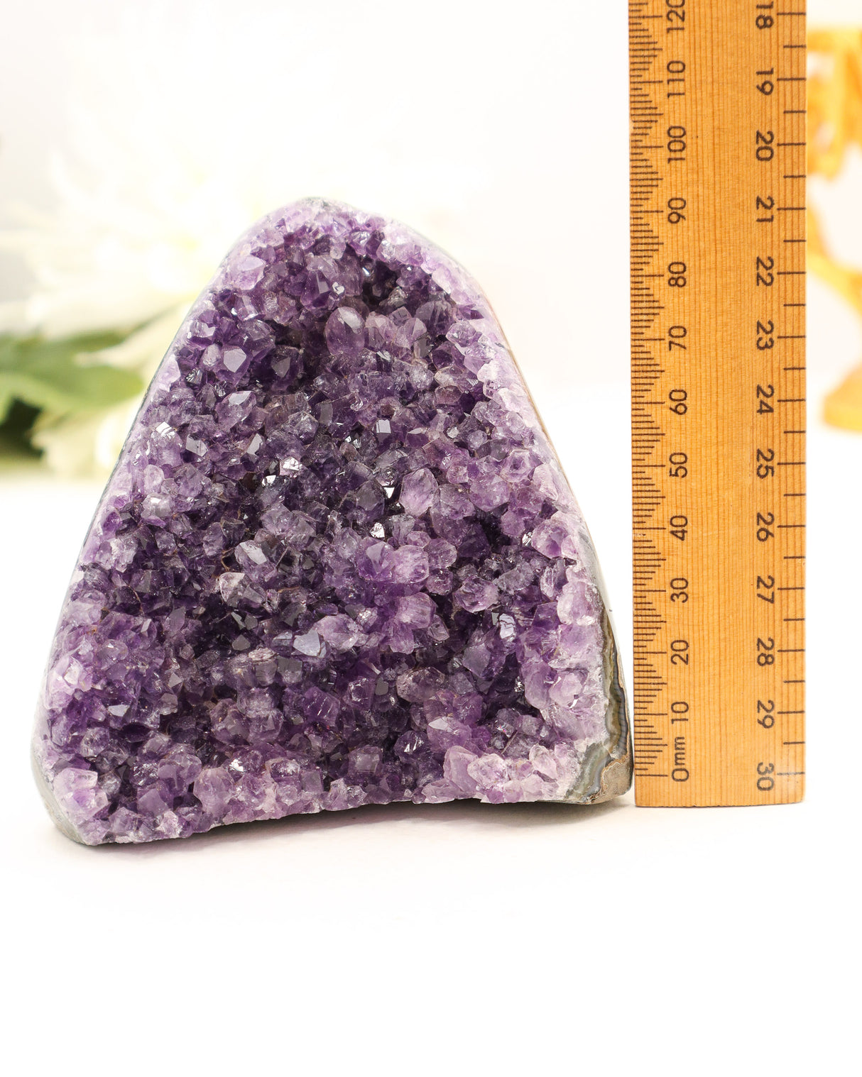 Amethyst Druzy Cluster | 13cm | 738g | Calm & Protection