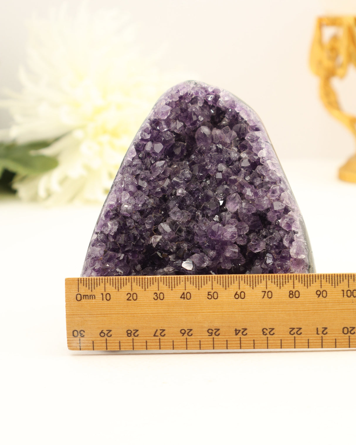 Amethyst Druzy Cluster | 13cm | 738g | Calm & Protection
