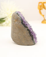 Amethyst Druzy Cluster | 13cm | 738g | Calm & Protection